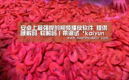 安卓上最强悍的视频播放软件 提供硬解码 软解码丨带测试‘kaiyun开云’(图1) 开云官网登录入口